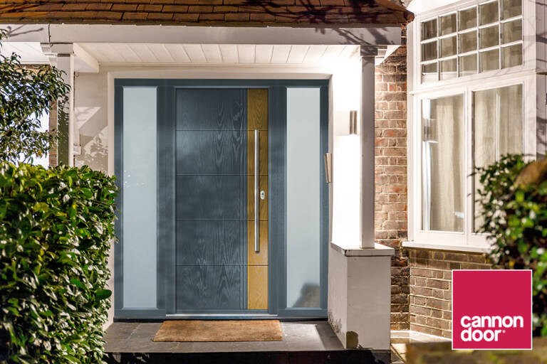 Composite Doors Lancashire The Hudson situ